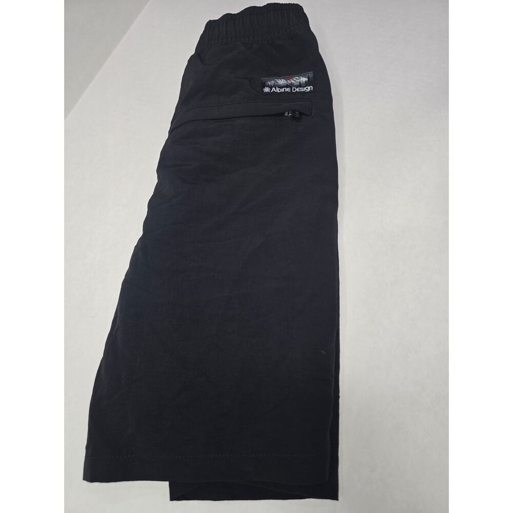 NWT Alpine Design 5" Pull-On Shorts Men's Small Black Hiking Outdoor - Picture 15 of 15